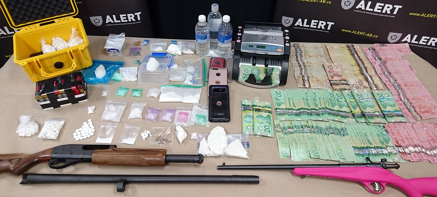 Drugs and Guns Seized After Grande Prairie Homes Searched