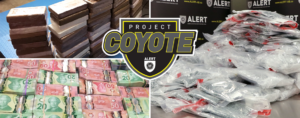 Record Drug Seizures Realized by ALERT in Project Coyote