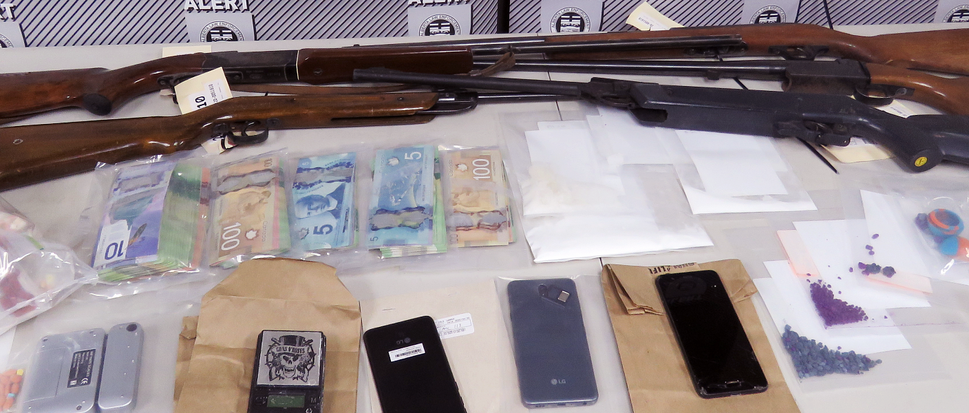 Firearms, Drugs Seized in Fort Macleod