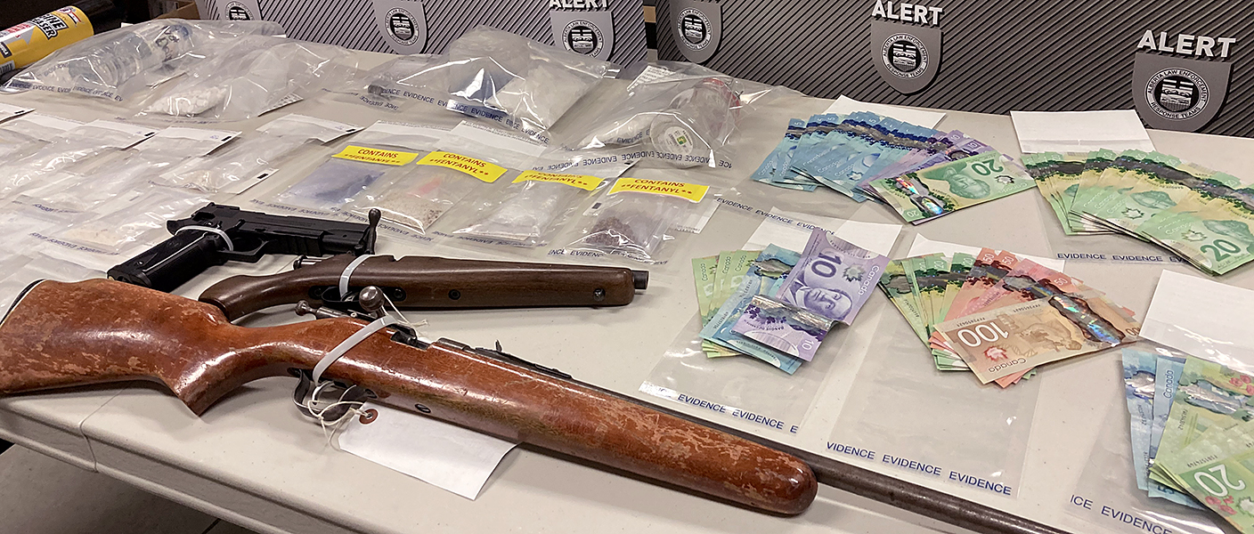Drugs, Guns Seized from Innisfail Home