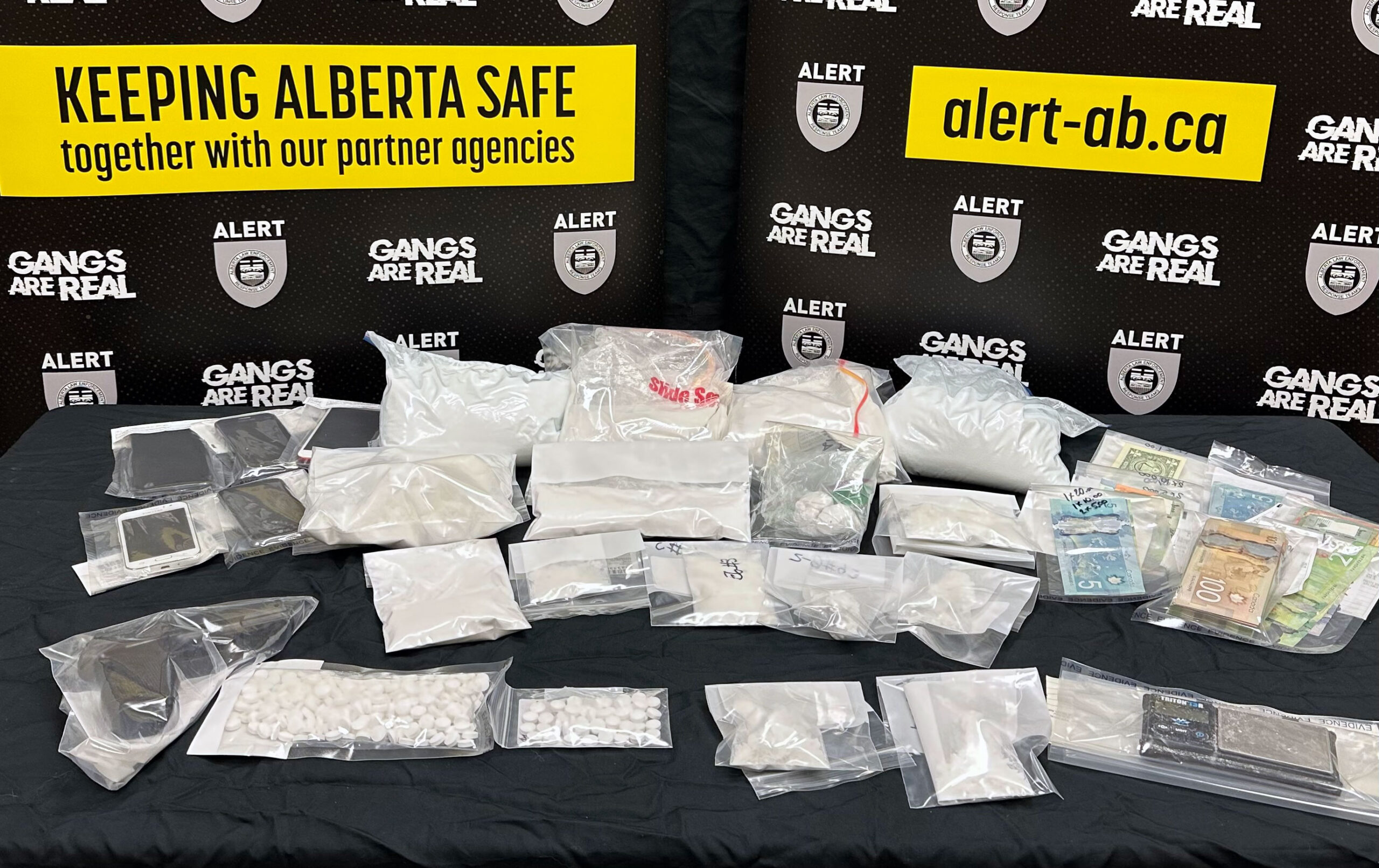 Cocaine, cash seized in Fort McMurray