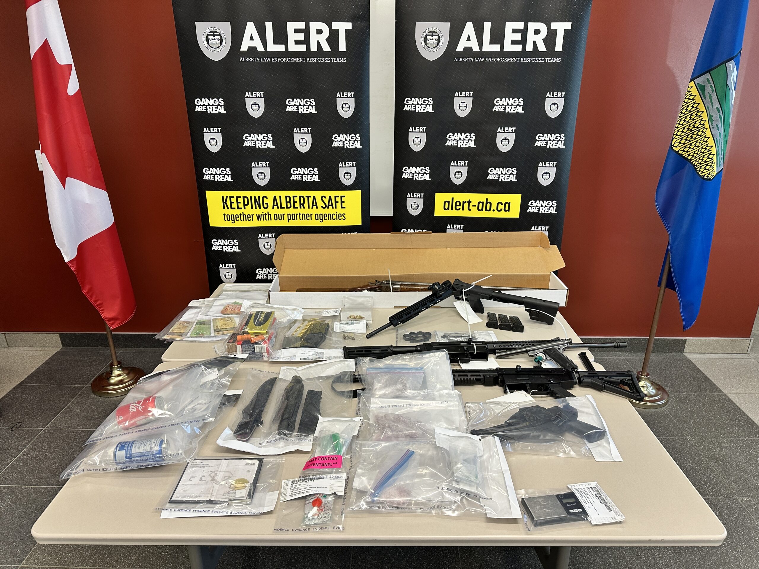 More drugs and firearms seized in relation to recent Red Deer bust